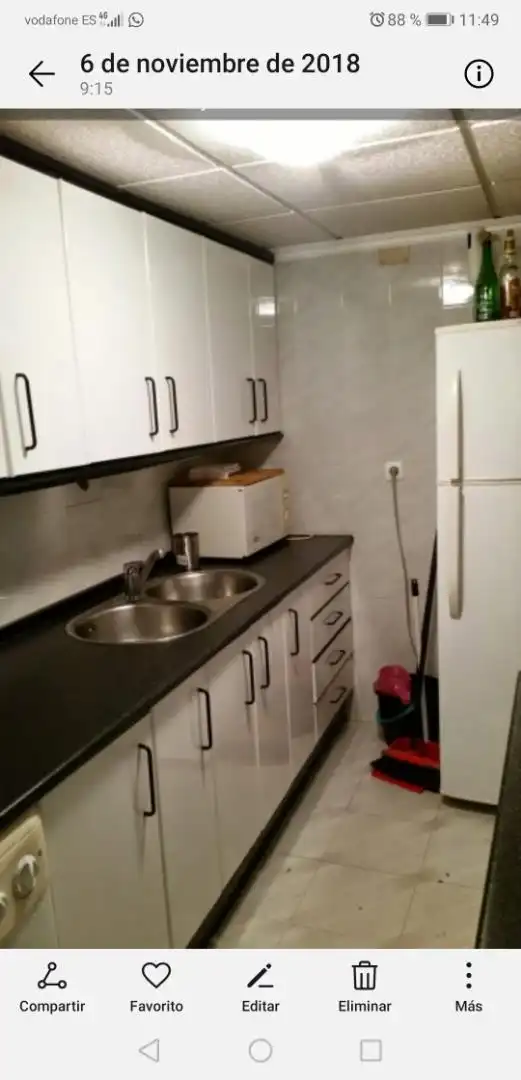 Cuina de Casa adosada en venda en San Nicolás del Puerto