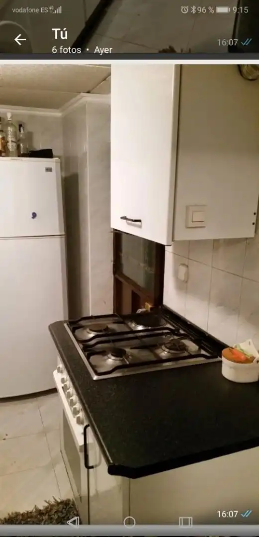 Cuina de Casa adosada en venda en San Nicolás del Puerto