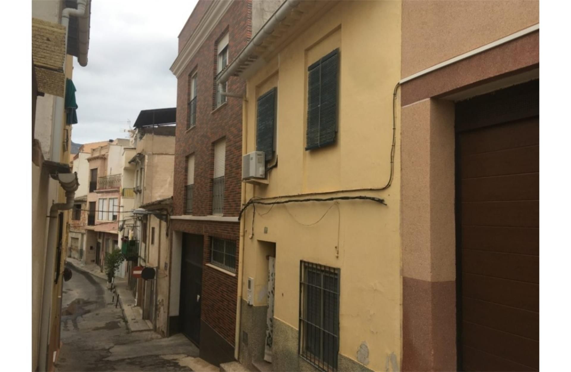 Exterior view of Single-family semi-detached for sale in Abarán  with Air Conditioner and Terrace
