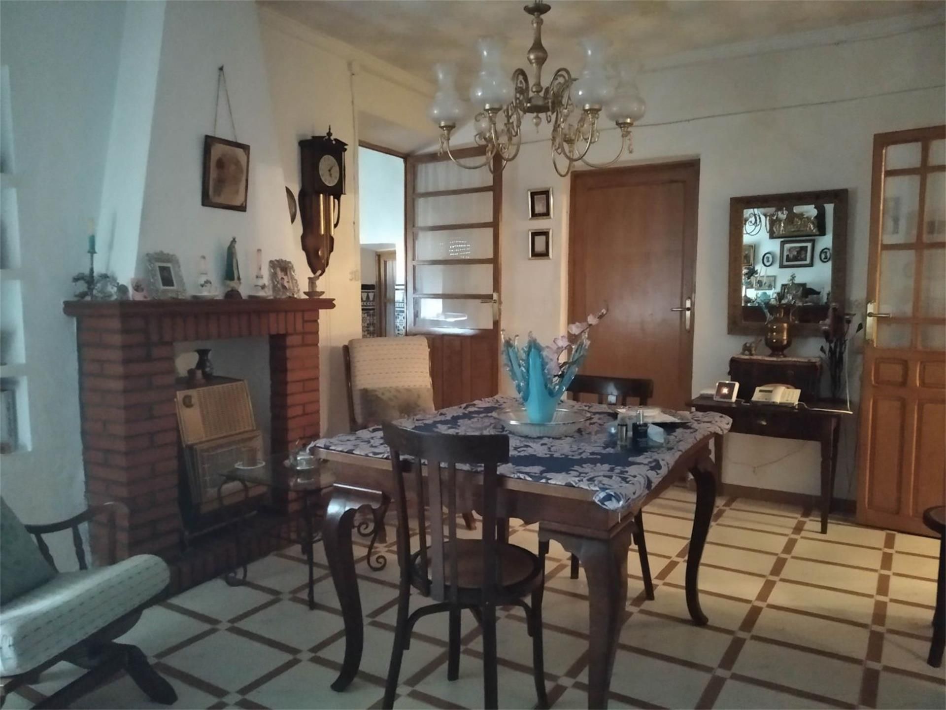 Dining room of Single-family semi-detached for sale in Casas de Benítez  with Heating, Storage room and Furnished