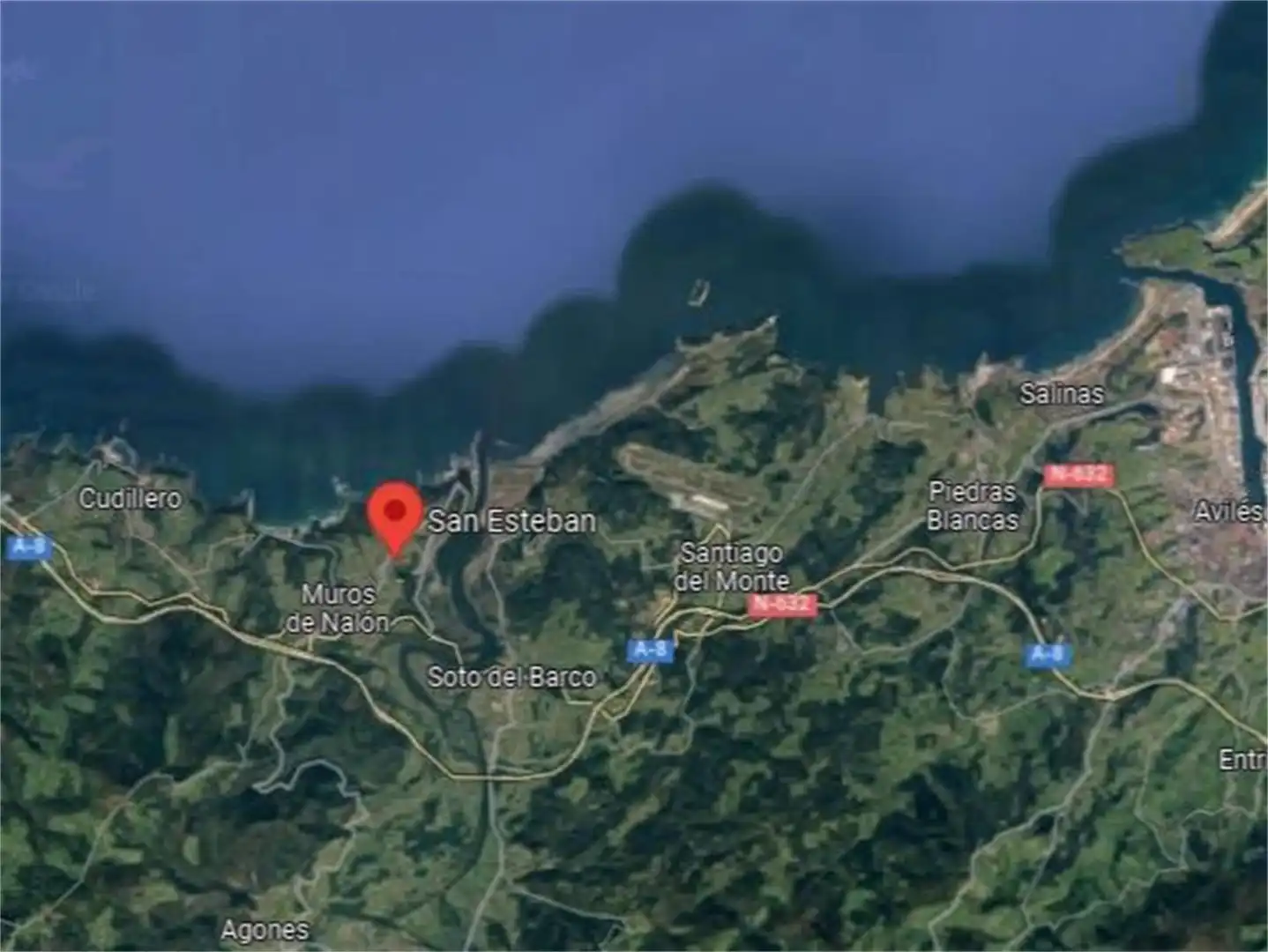 Bebaubares Gelände zum Verkauf in Muros de Nalón
