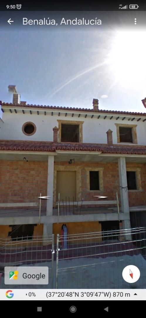 Exterior view of Single-family semi-detached for sale in Benalúa