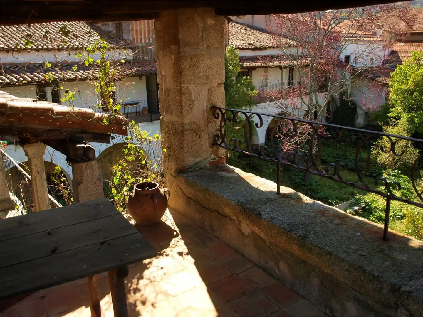 Terrasse von Country house zum Verkauf in San Martín de Trevejo mit Heizung, Privatgarten und Terrasse
