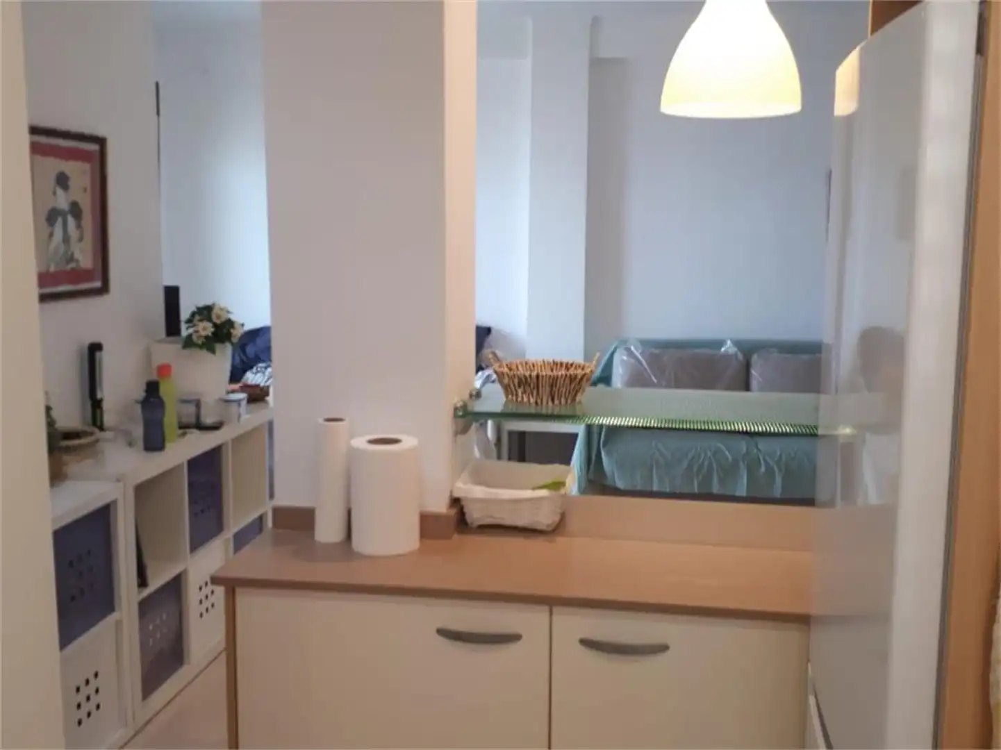 Apartamento de alquiler en Calle de Joan de Joanes, 1, Tavernes de la Valldigna Cocina de Apartamento de alquiler en Tavernes de la Valldigna con Terraza y Amueblado