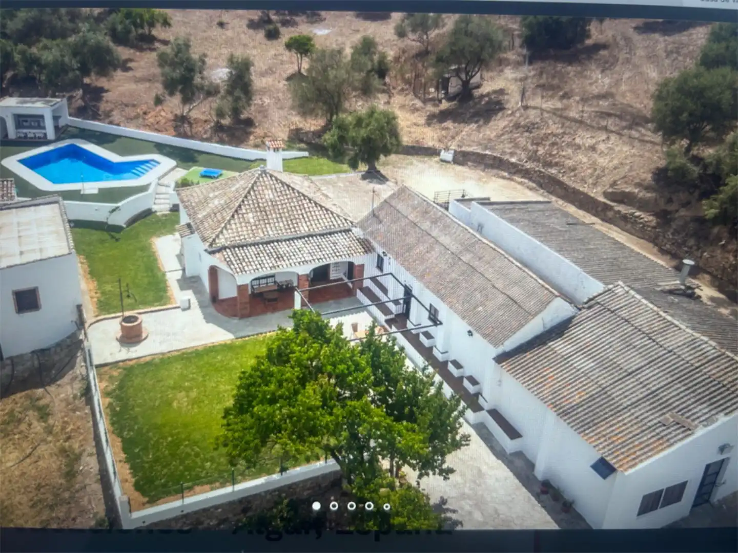 Finca rústica de alquiler en Algar Vista exterior de Finca rústica de alquiler en Algar con Jardín privado, Terraza y Piscina