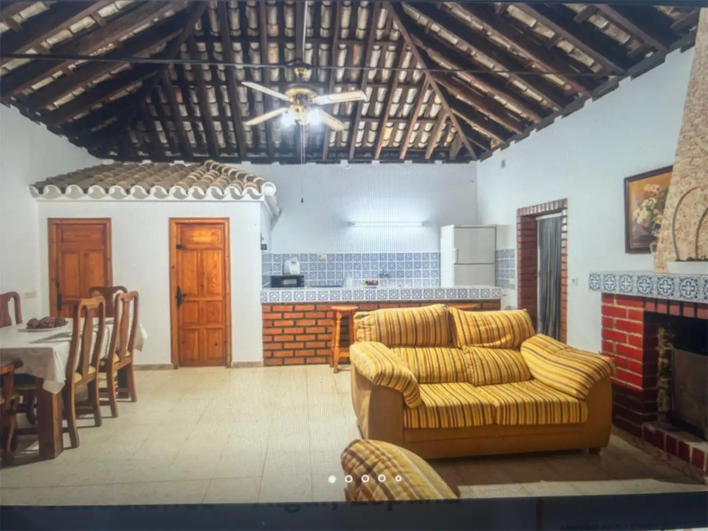 Finca rústica de alquiler en Algar Sala de estar de Finca rústica de alquiler en Algar con Jardín privado, Terraza y Piscina
