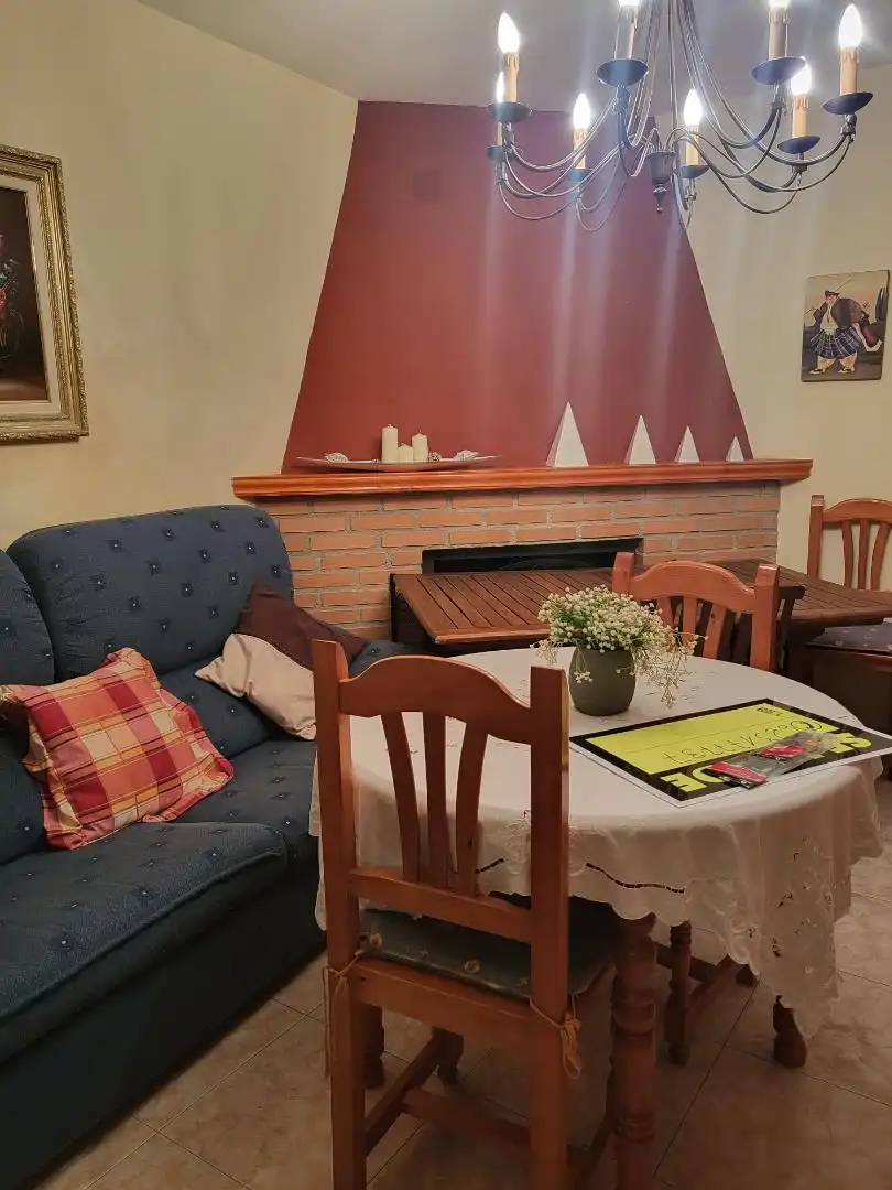 Living room of Detached homes for sale in La Iruela  with Terrace, Furnished and Oven