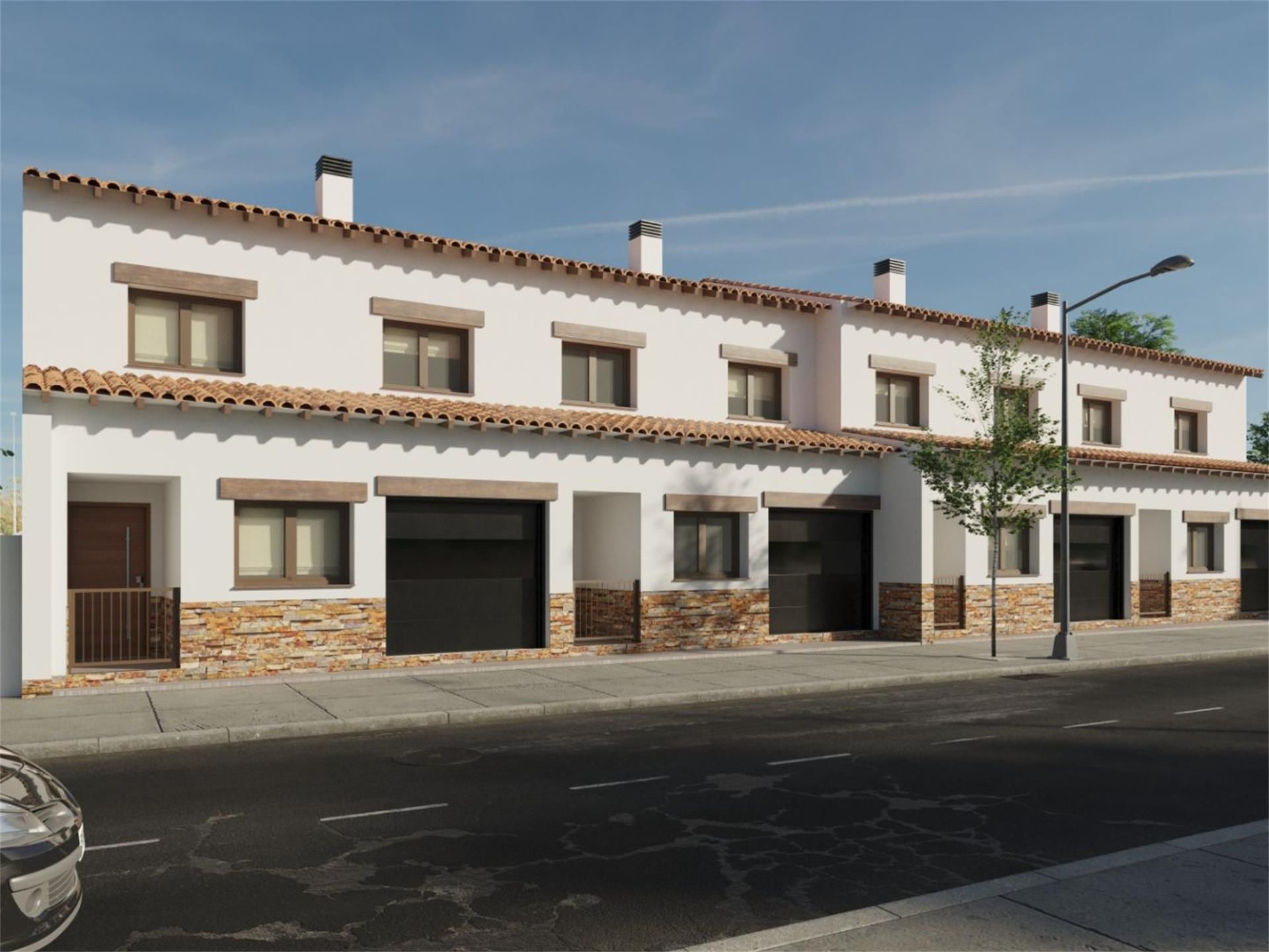 Vista exterior de Casa o xalet en venda en Villaconejos amb Calefacció