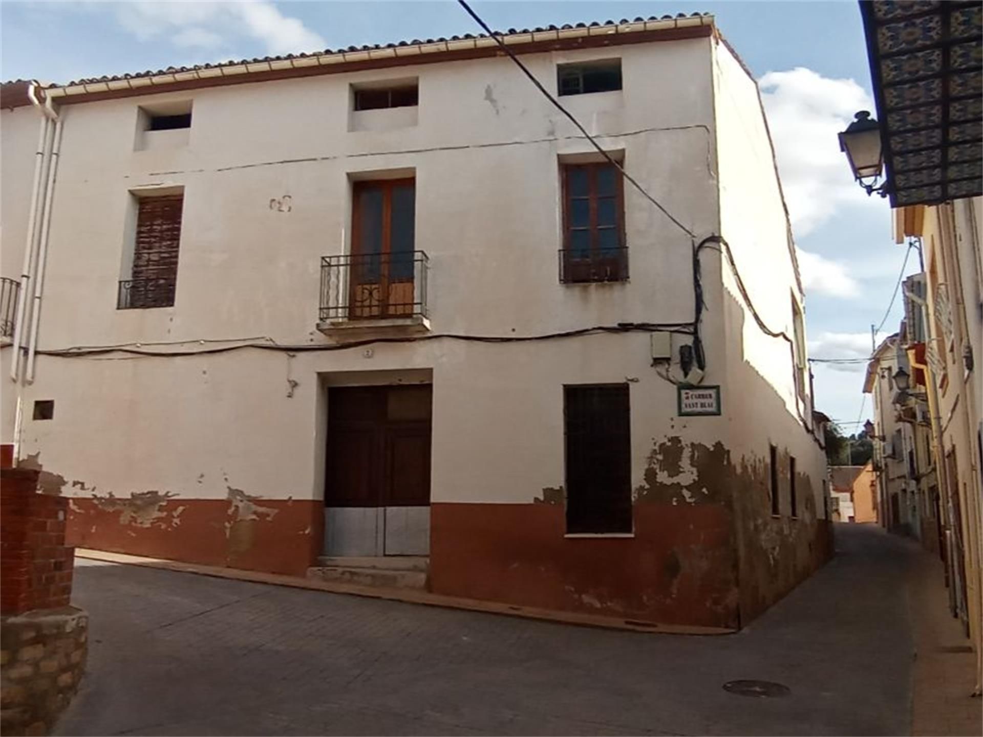Exterior view of Single-family semi-detached for sale in Benimarfull  with Terrace