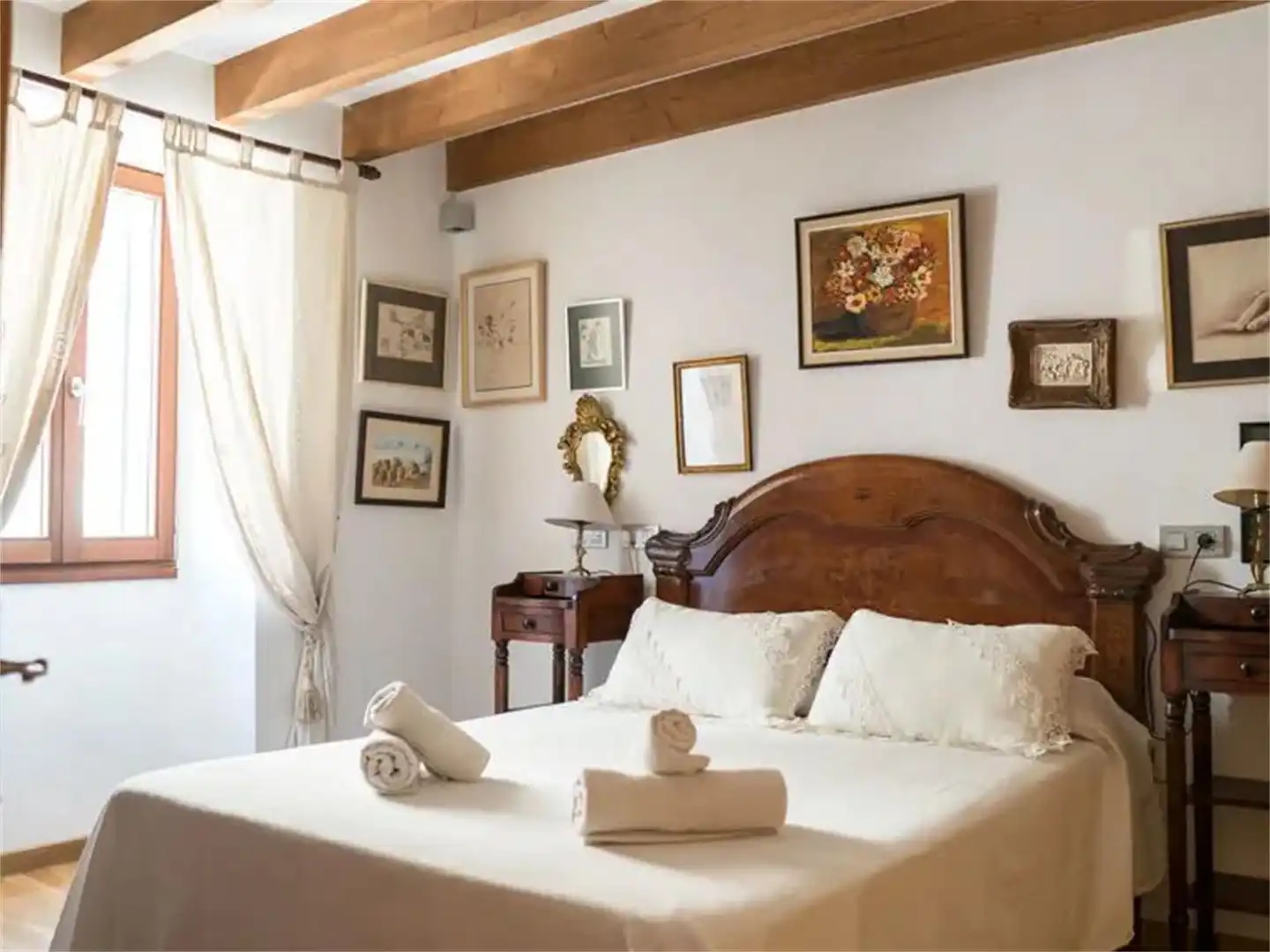 Bedroom of Detached homes for sale in Pollença  with Air Conditioner and Balcony