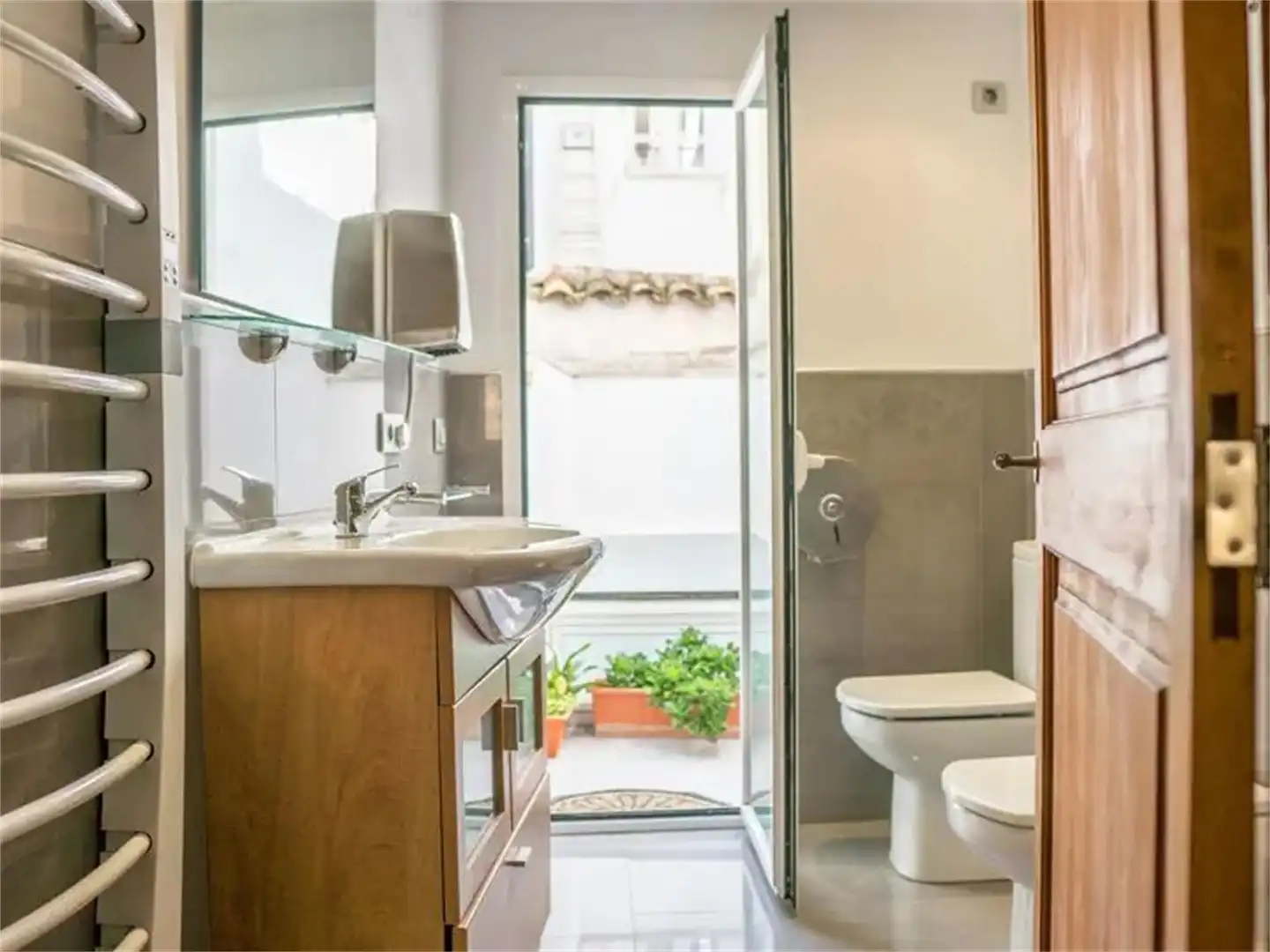 Bathroom of Detached homes for sale in Pollença  with Air Conditioner and Balcony