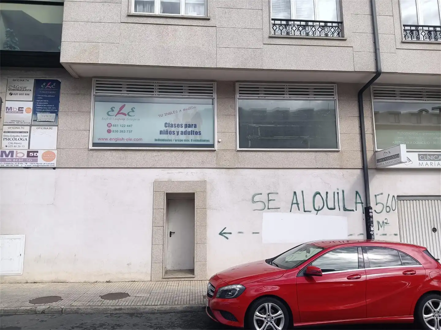 Exterior view of Commercial properties for rent in Narón