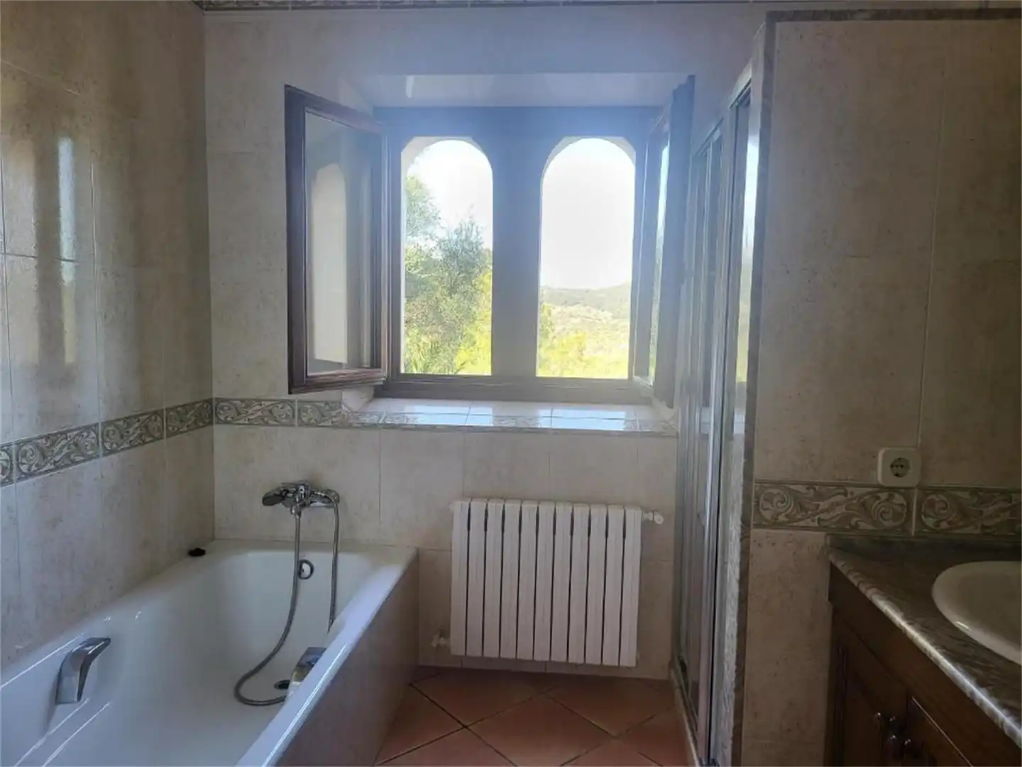 Bany de Casa o xalet de lloguer en Felanitx amb Aire condicionat, Calefacció i Jardí privat