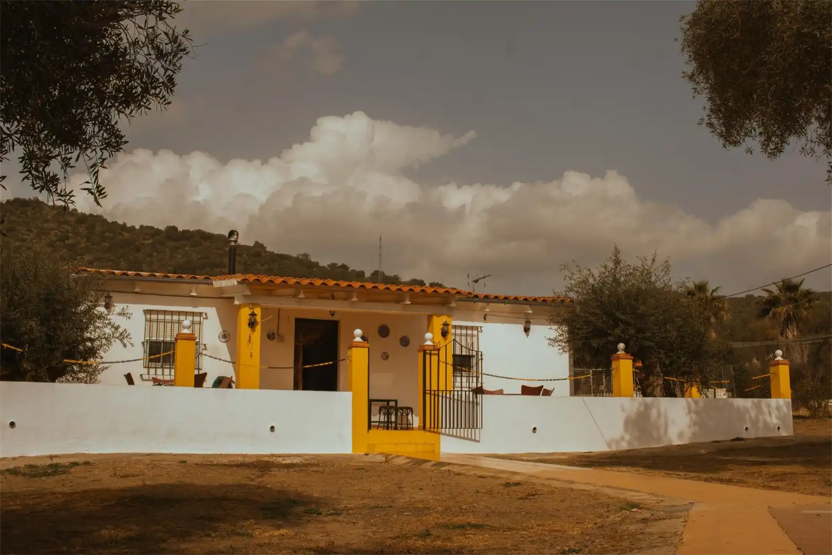 Vista exterior de Casa o chalet en venta en Jerez de los Caballeros con Aire acondicionado, Calefacción y Jardín privado