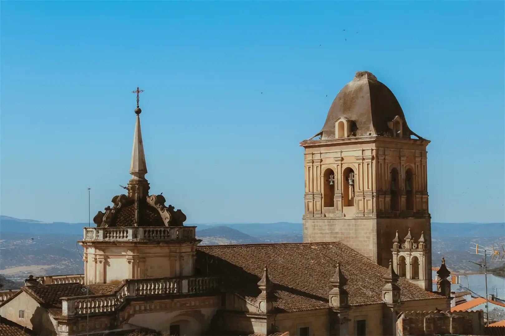 Vista exterior de Casa o chalet en venta en Jerez de los Caballeros con Aire acondicionado, Calefacción y Jardín privado