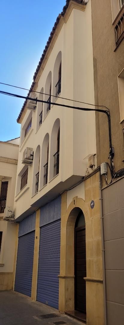 Exterior view of Single-family semi-detached for sale in Andújar  with Air Conditioner, Terrace and Storage room