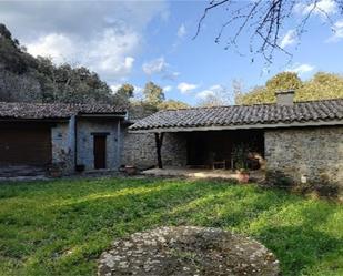 Vista exterior de Finca rústica en venda en Santa Pau amb Terrassa