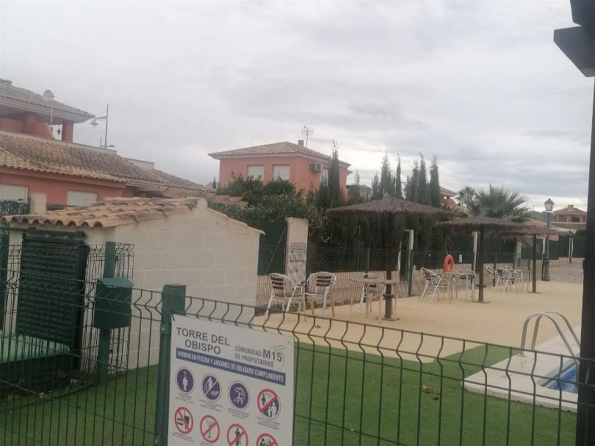 Garden of Single-family semi-detached for sale in Lorca  with Air Conditioner, Terrace and Swimming Pool