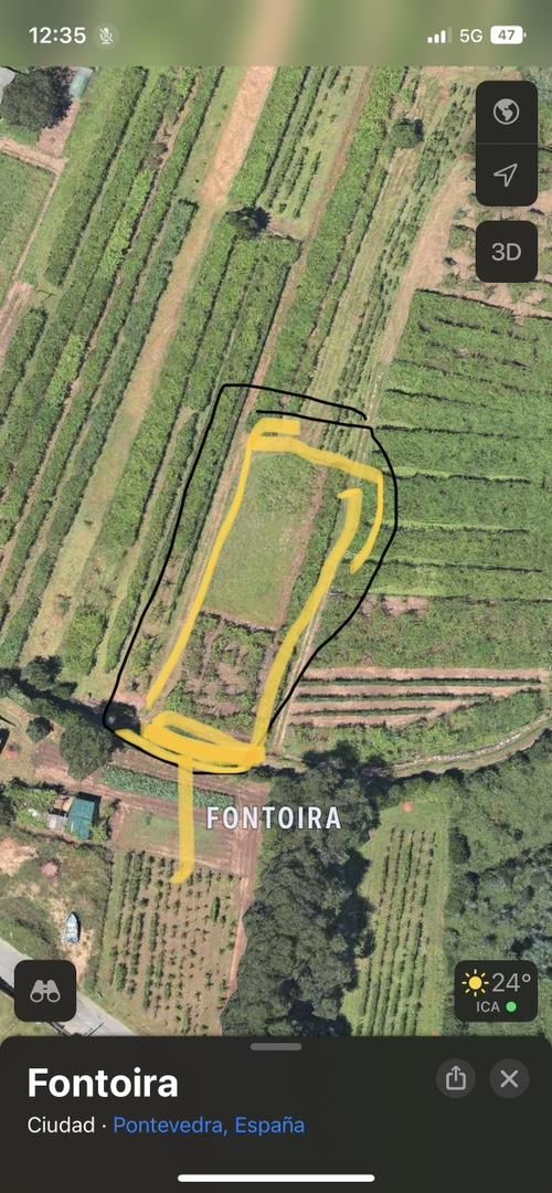 Non-constructible Land for sale in Sanxenxo