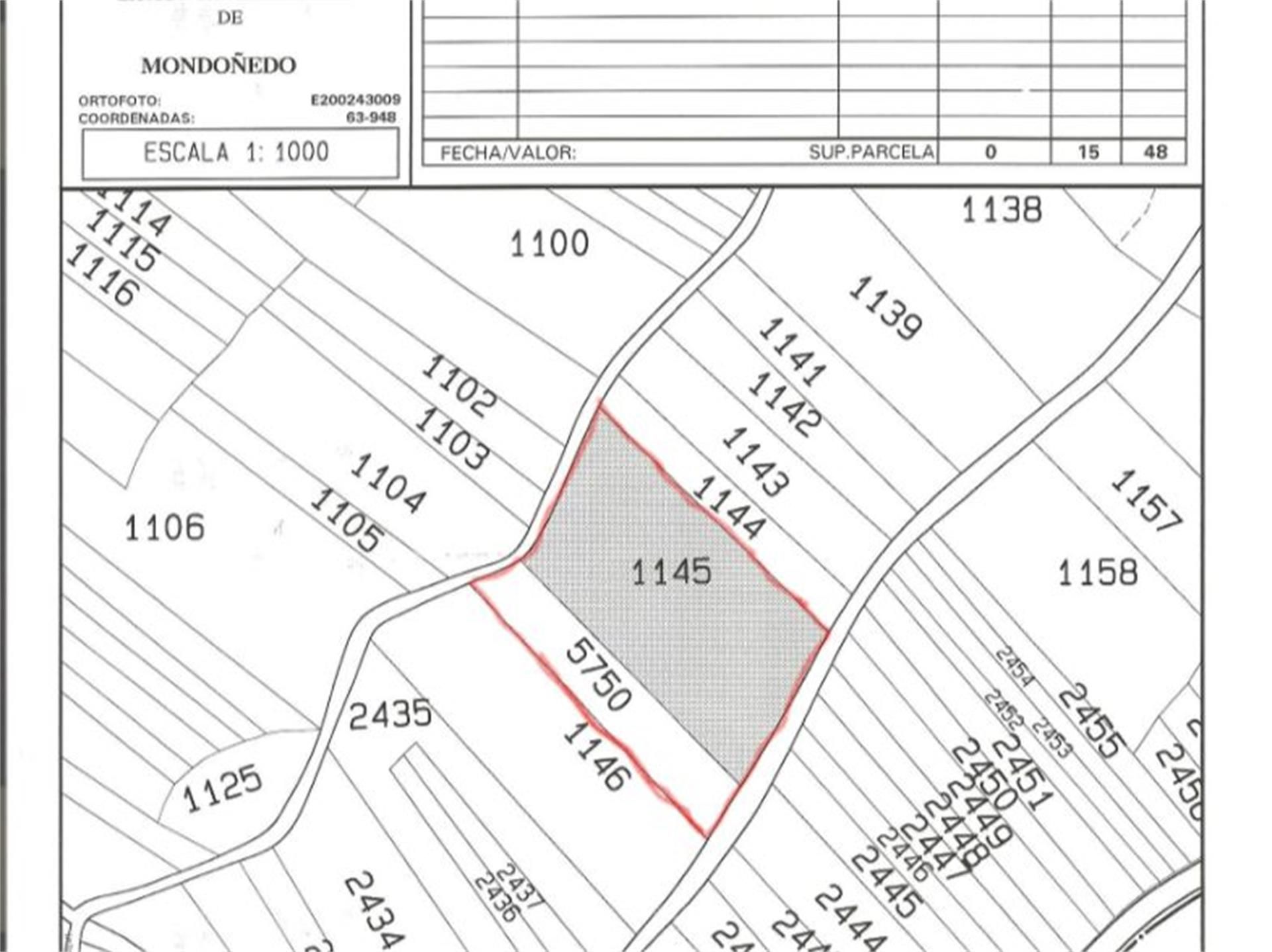 Terreno en venta en Mondoñedo