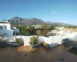 Exterior view of Flat for sale in Marbella  with Air Conditioner, Terrace and Swimming Pool