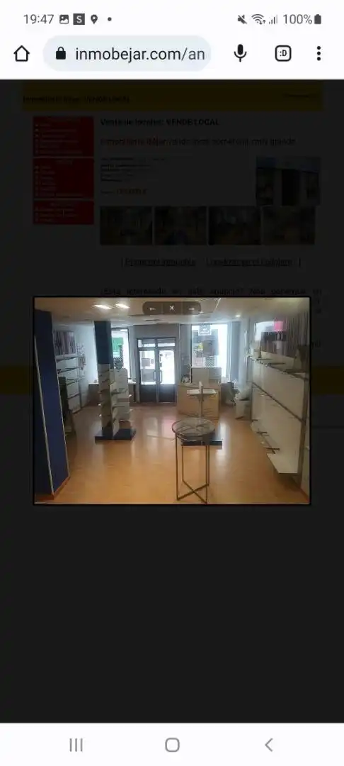 Erdgeschoss zum Verkauf in Béjar mit Heizung und Abstellraum