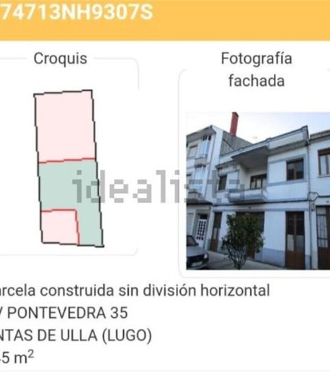 Foto 2 de Casa adosada en venda a Avenida de Pontevedra, 35, Antas de Ulla, Lugo