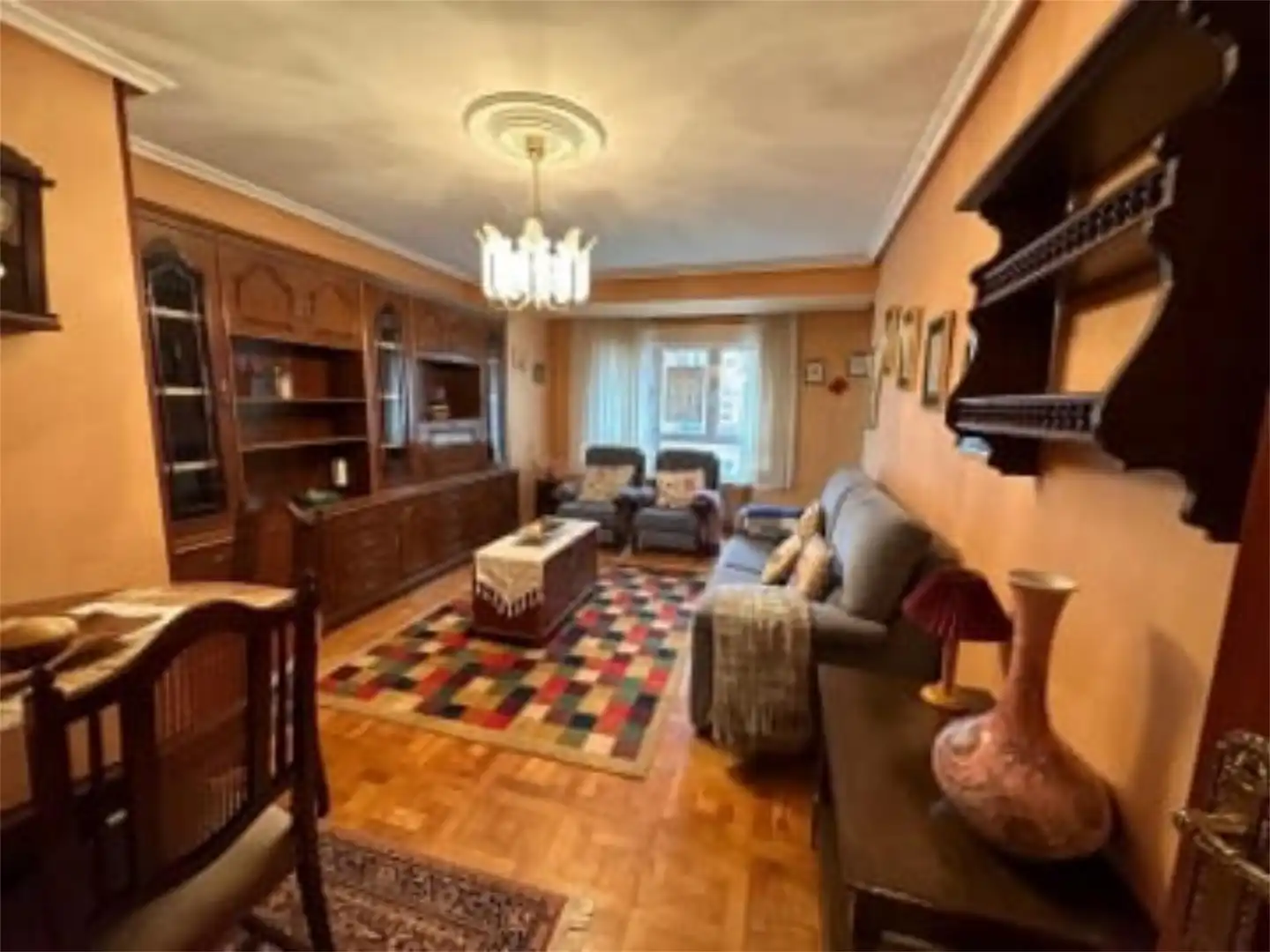 Sala de estar de Piso en venta en Cangas del Narcea con Calefacción, Terraza y Trastero