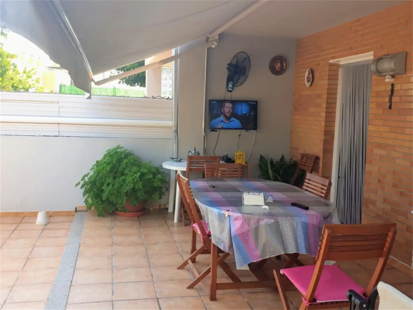 Wohnung zum Verkauf in Partida Partidor-medio, Playa - Ben Afeli Terrasse von Wohnung zum Verkauf in Almazora / Almassora mit Klimaanlage, Heizung und Privatgarten