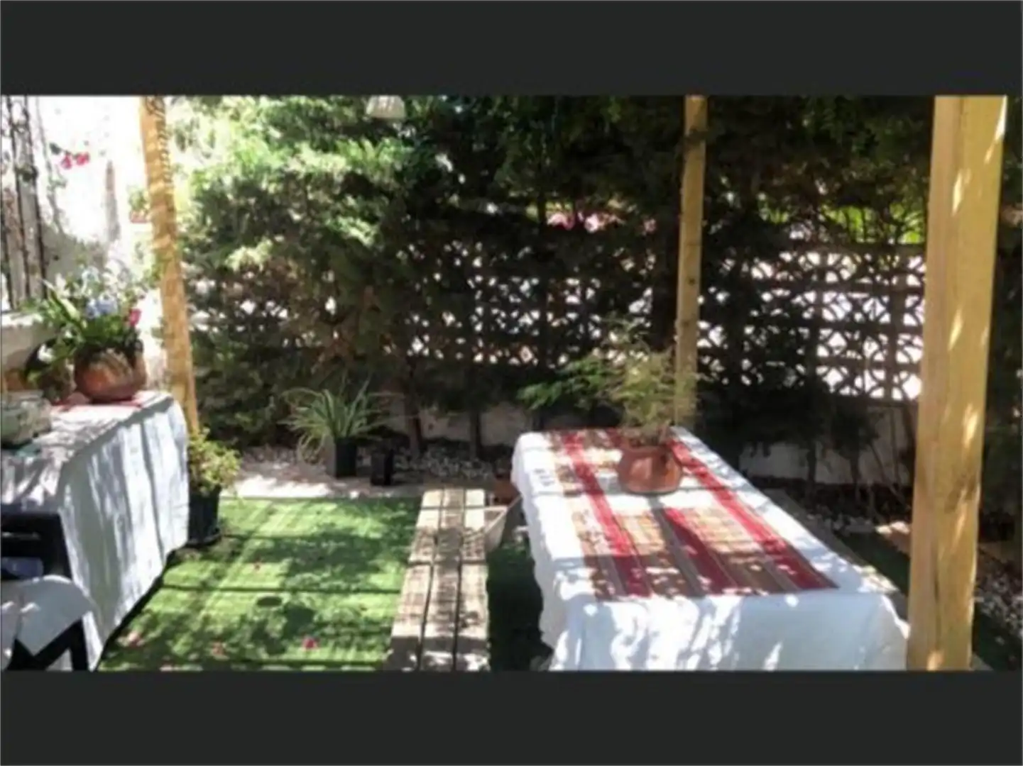 Terrassa de Casa o xalet de lloguer en Almería amb Aire condicionat, Calefacció i Jardí privat