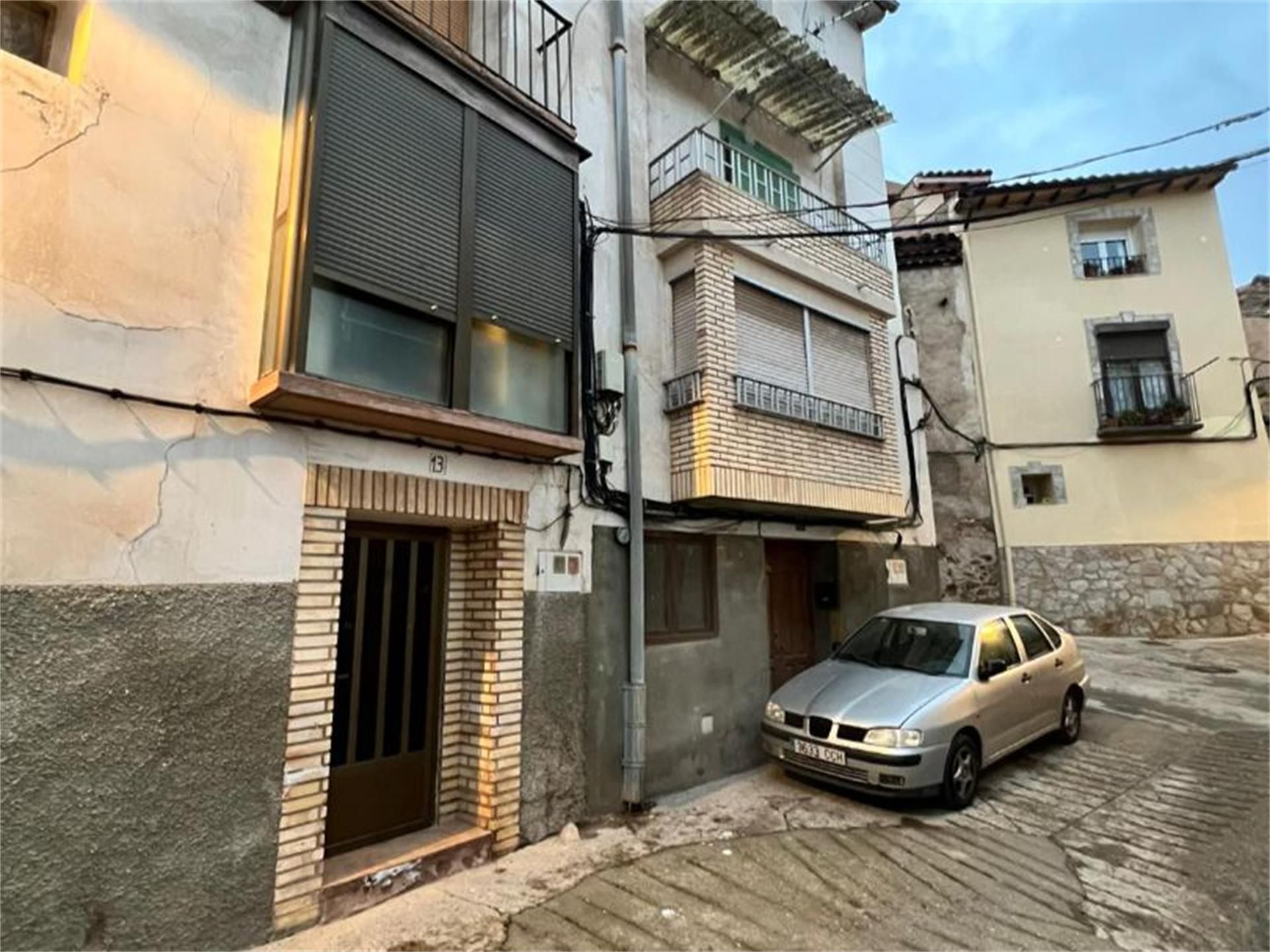 Exterior view of Single-family semi-detached for sale in Cervera del Río Alhama  with Heating and Balcony