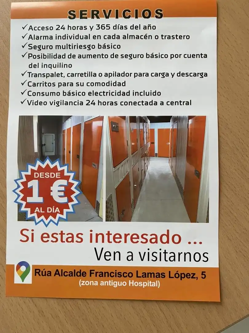 Lagerraum zur Miete in Rúa Trapero Pardo, 36, Residencia - Abella Lagerraum zur Miete in Rúa Trapero Pardo, 36, Residencia - Abella