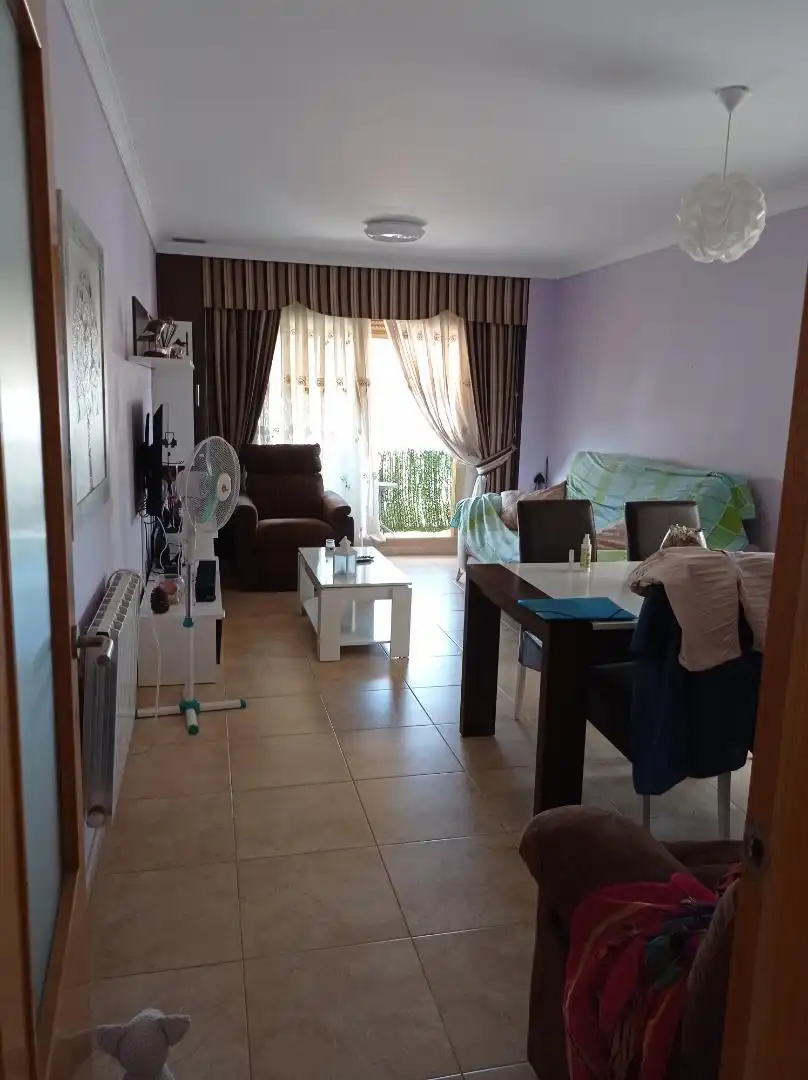Pis en venda a Carrer del 9 D'Octubre, 93, Les Boqueres - Santa Quiteria Sala d'estar de Pis en venda en Almazora / Almassora amb Aire condicionat, Calefacció i Jardí privat