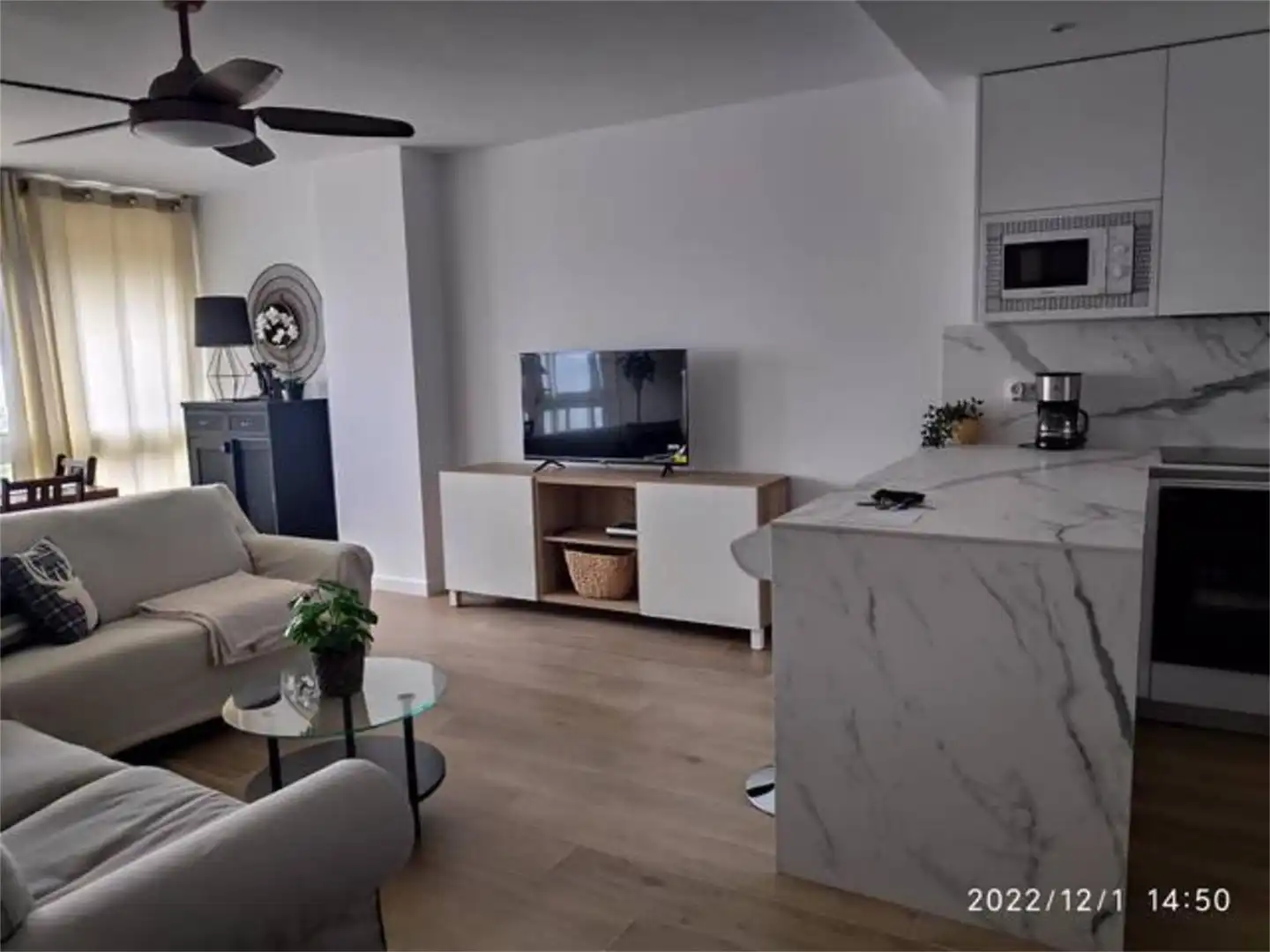 Apartments for rent in Avenida Antonio Machado, 47, Puerto Marina Living room of Apartments for rent in Benalmádena with Air Conditioner, Swimming Pool and Furnished