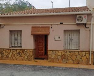 Exterior view of Single-family semi-detached for sale in Villanueva del Río Segura  with Air Conditioner and Terrace