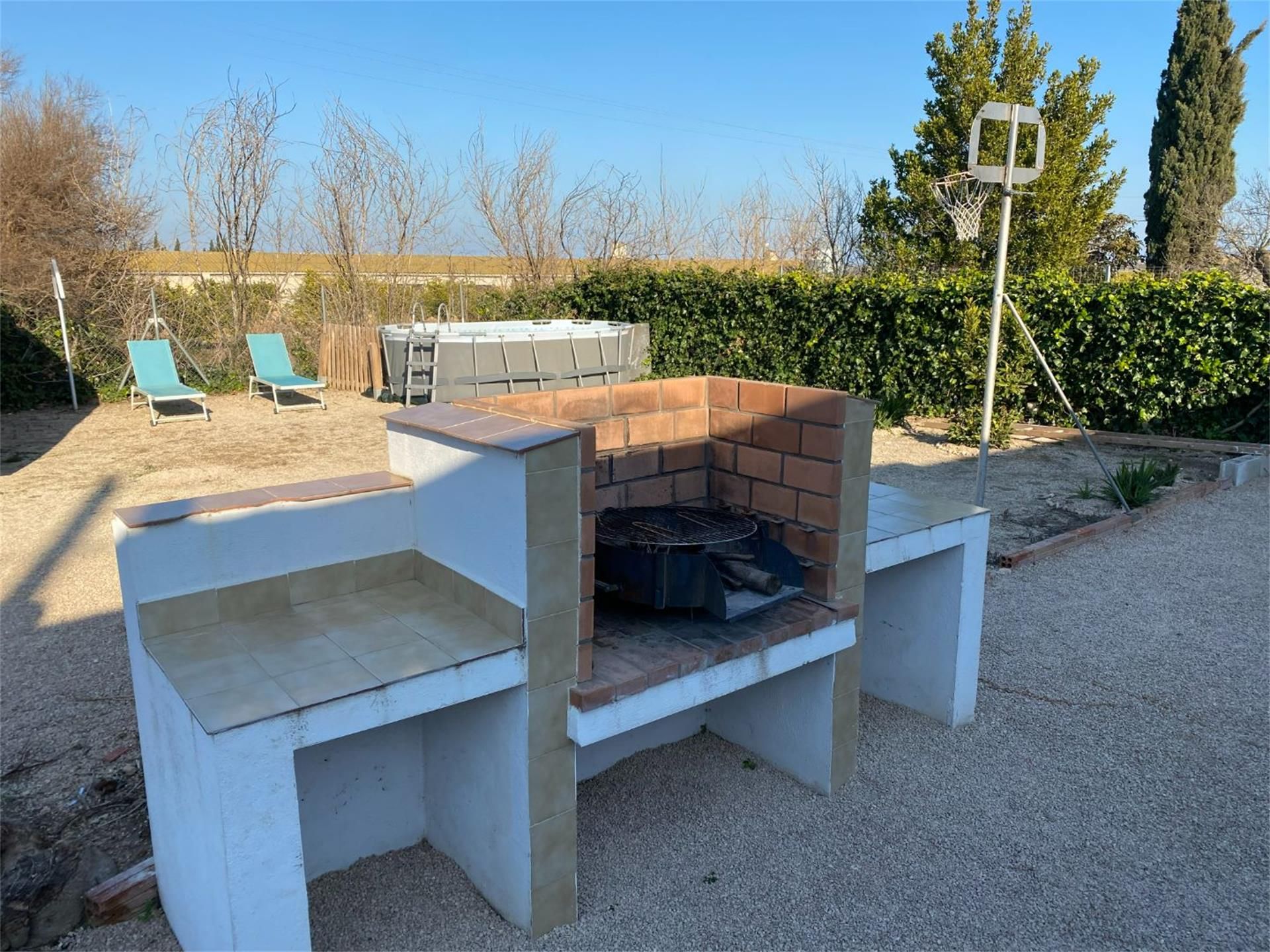 Terrace of House or chalet for sale in Camarles  with Air Conditioner and Swimming Pool