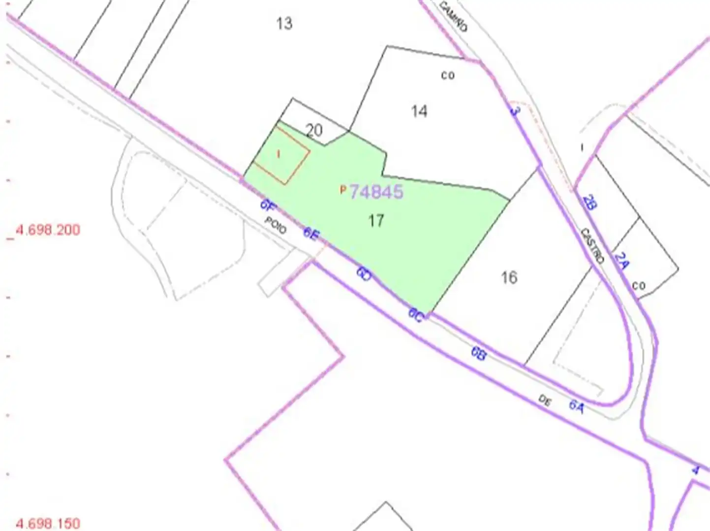 Urbanizable en venta en Travesía Poio de Arriba, San Salvador - Caeira Urbanizable en venta en Poio
