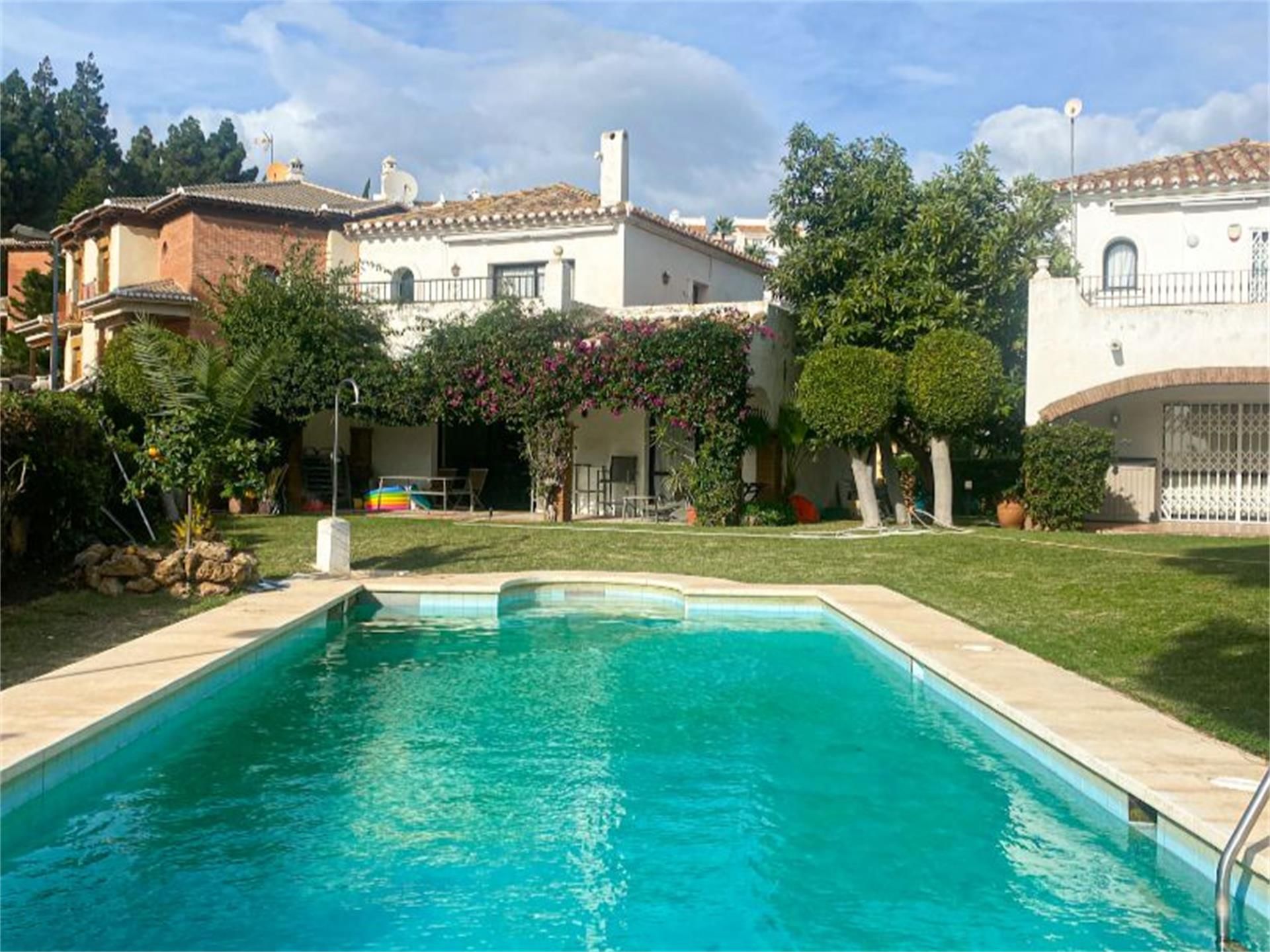 Jardí de Casa o xalet en venda en Mijas amb Terrassa, Piscina i Balcó