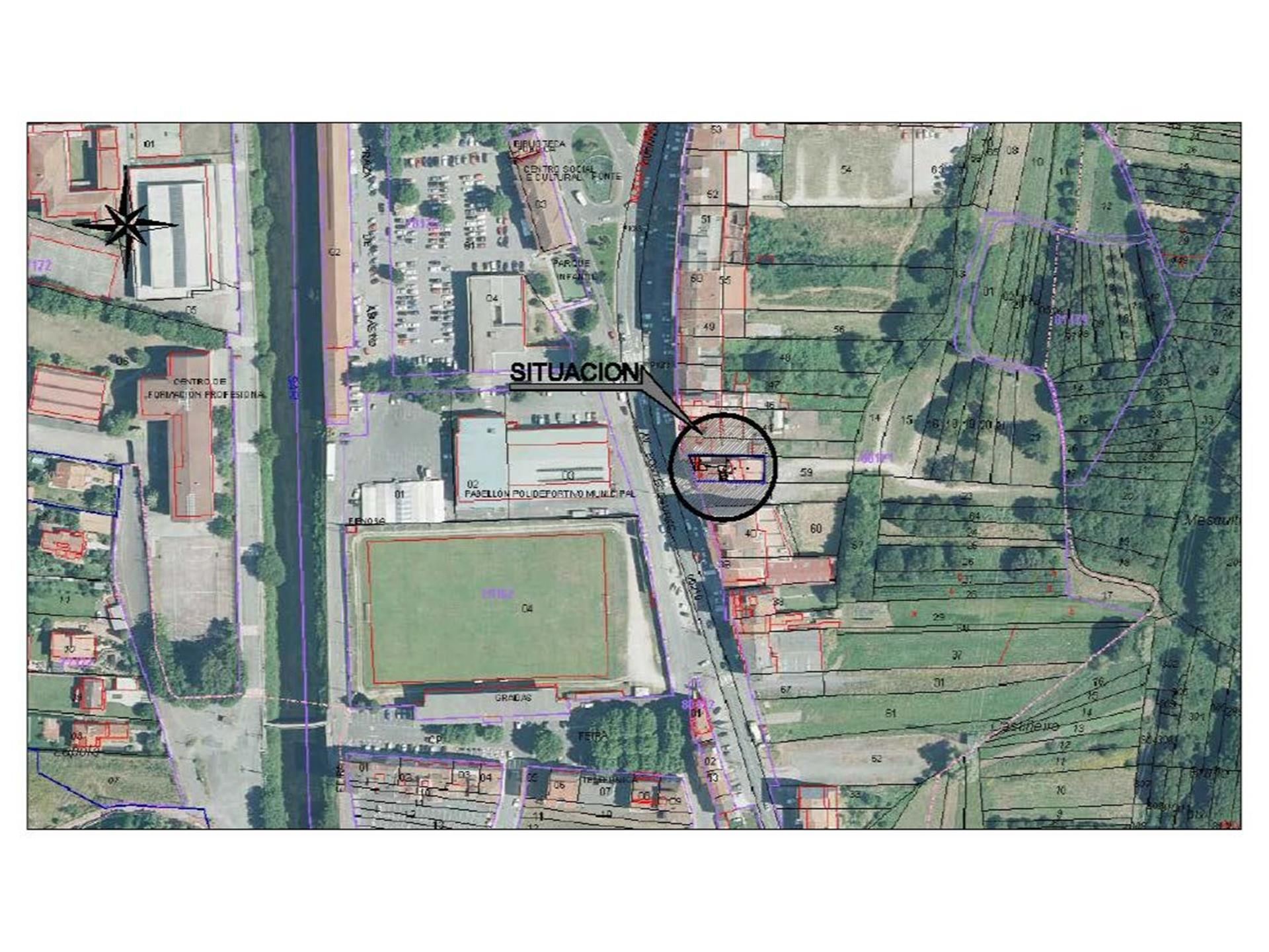 Außenansicht von Garage miete in Padrón
