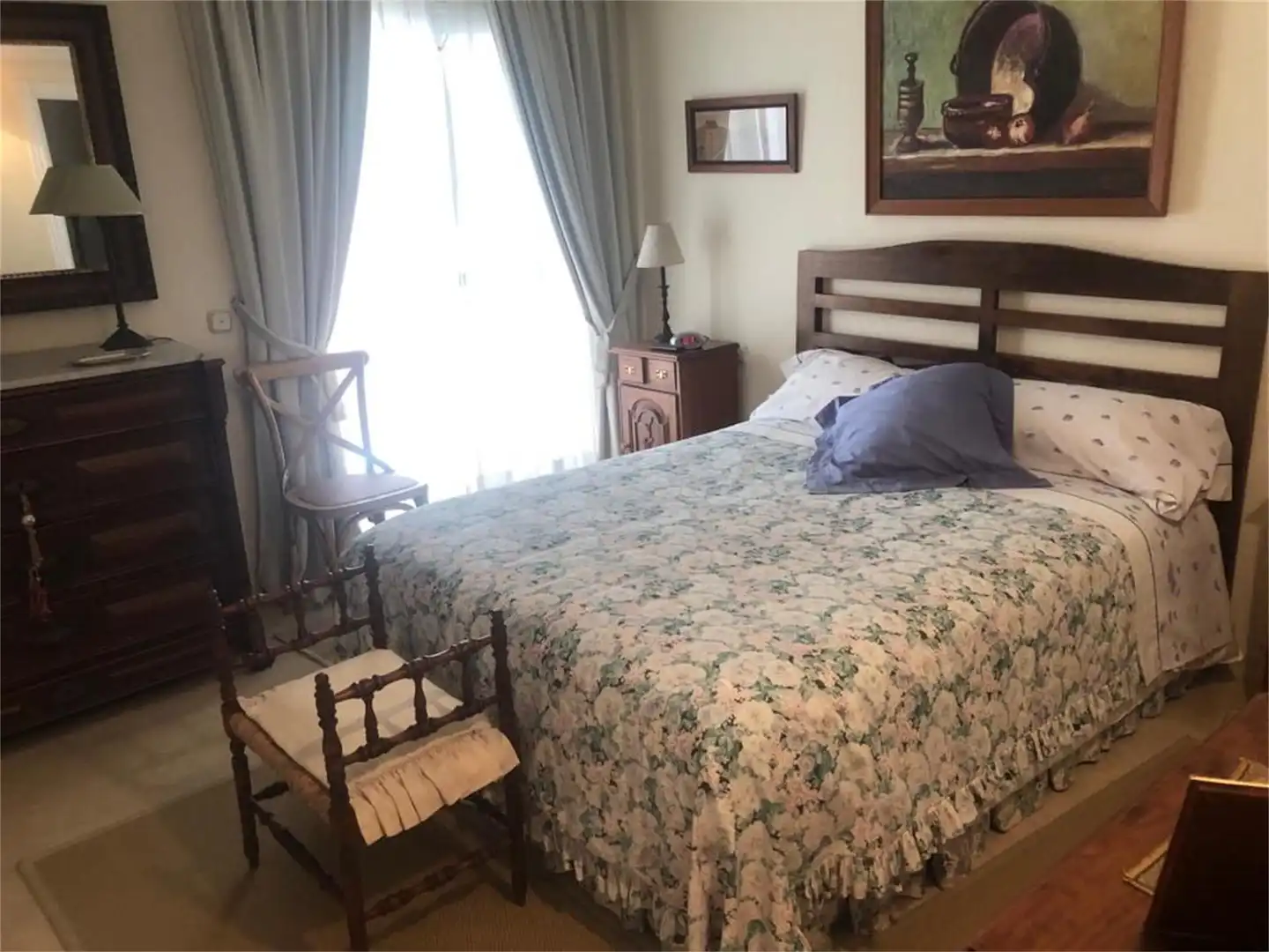 Casa adosada en venda a Urbanizacion Presidente Beach, 16, El Velerín Dormitori de Casa adosada en venda en Estepona amb Aire condicionat, Calefacció i Jardí privat