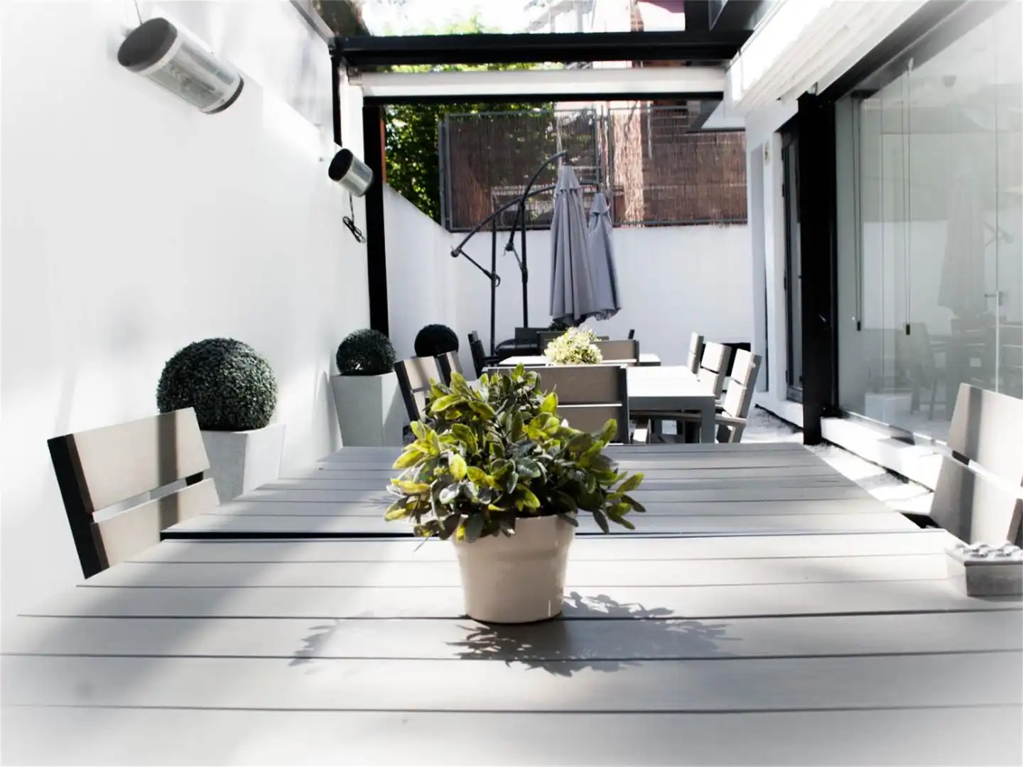 Terrace of Office for rent in Madrid
