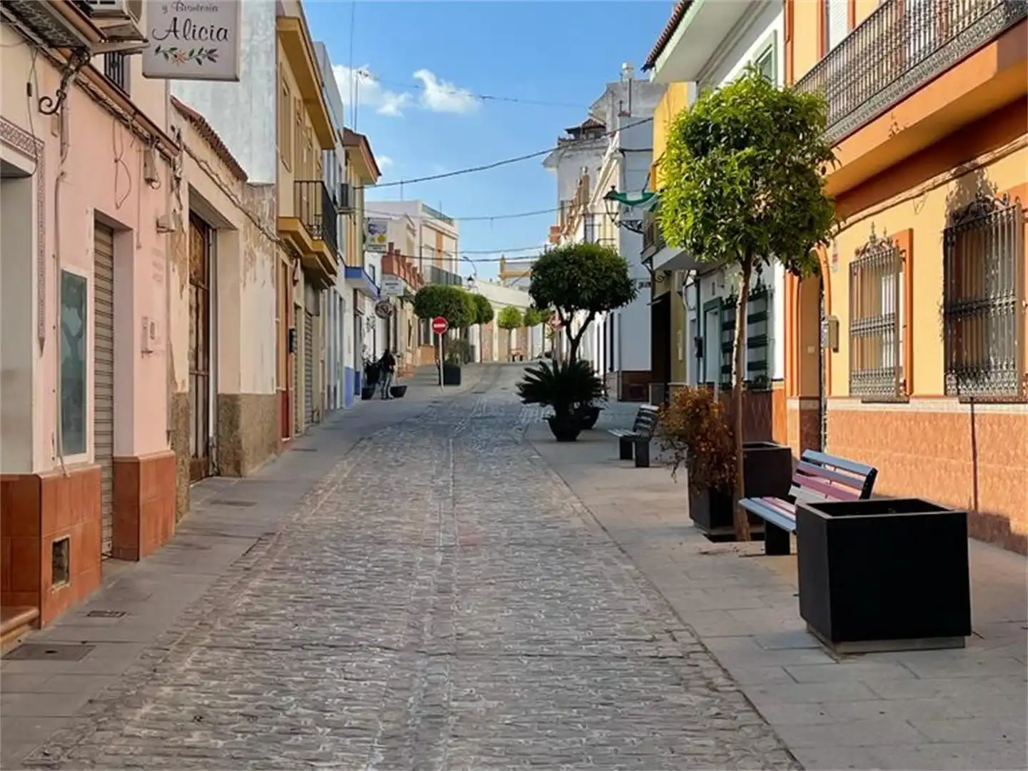 Vista exterior de Terreno en venta en Bormujos