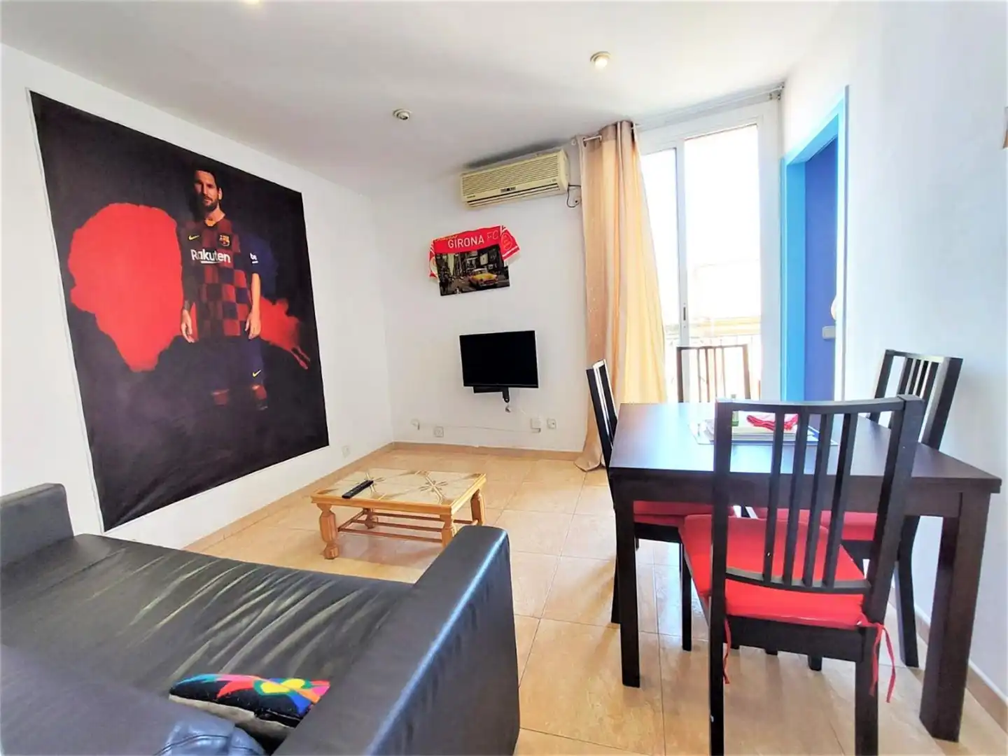 Habitació a Carrer de les Carretes, 55, El Raval Sala d'estar de Pis per a compartir en Barcelona amb Aire condicionat, Calefacció i Parquet