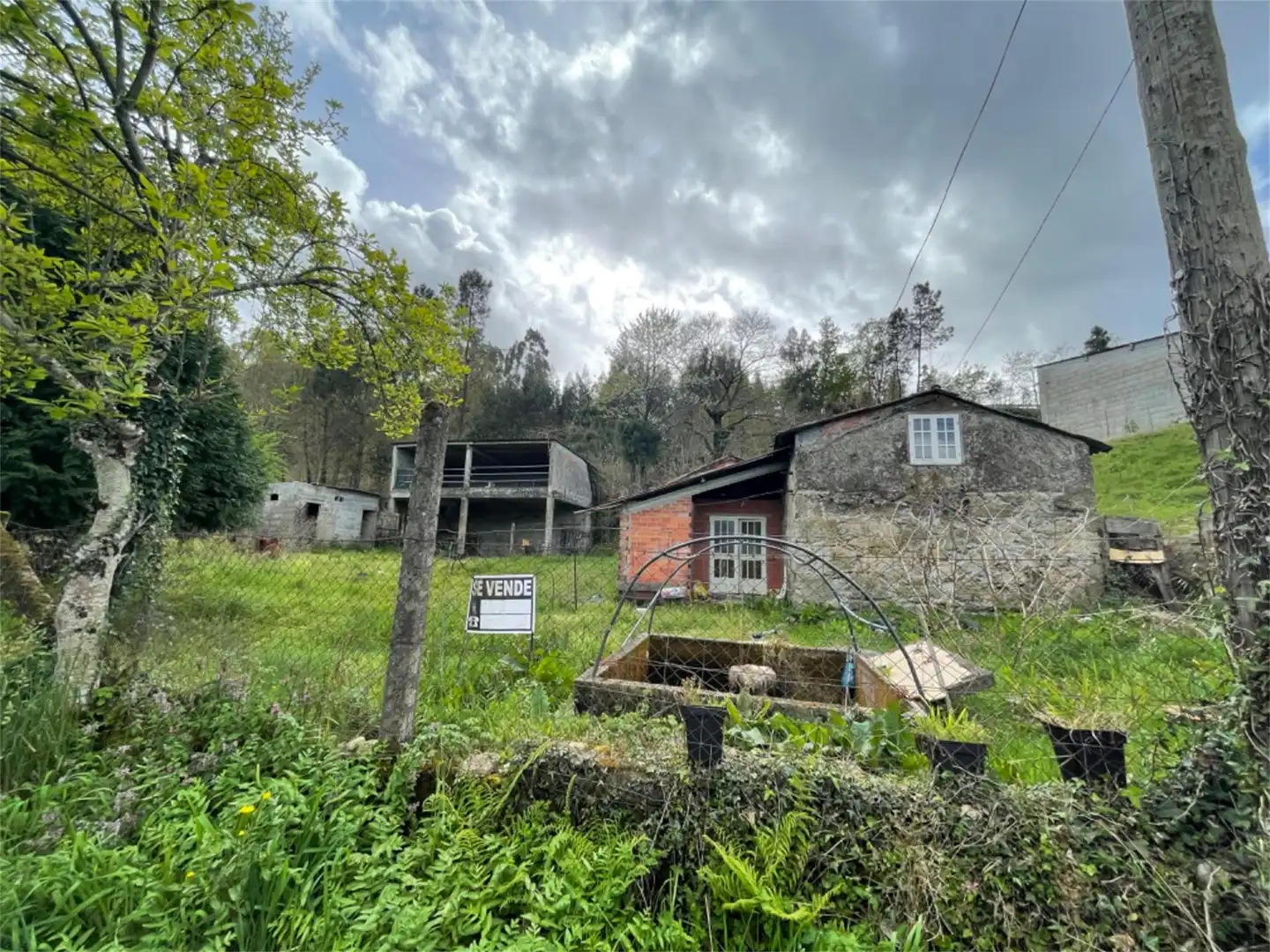 Vista exterior de Casa o chalet en venta en A Estrada 