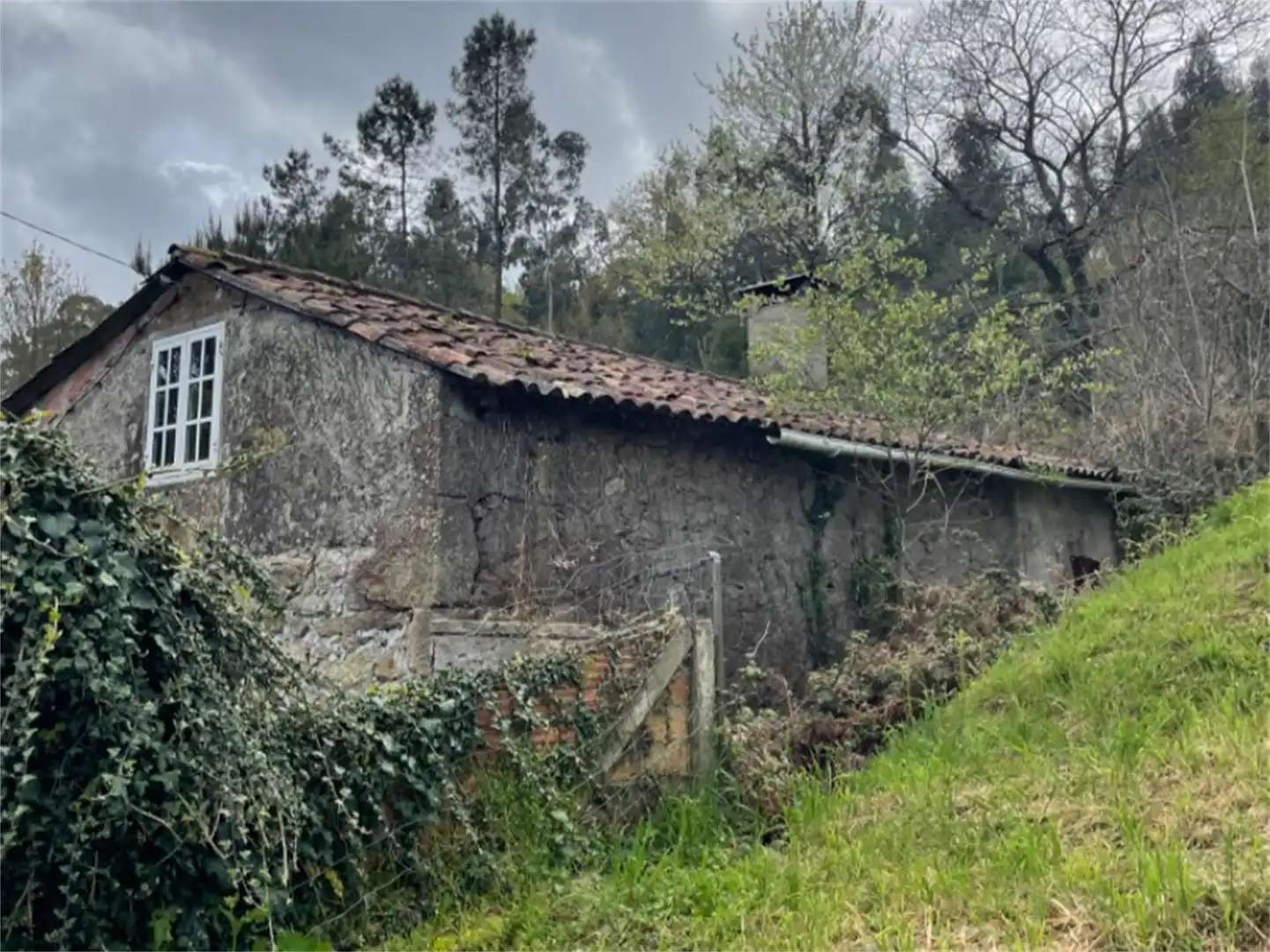 Vista exterior de Casa o chalet en venta en A Estrada 