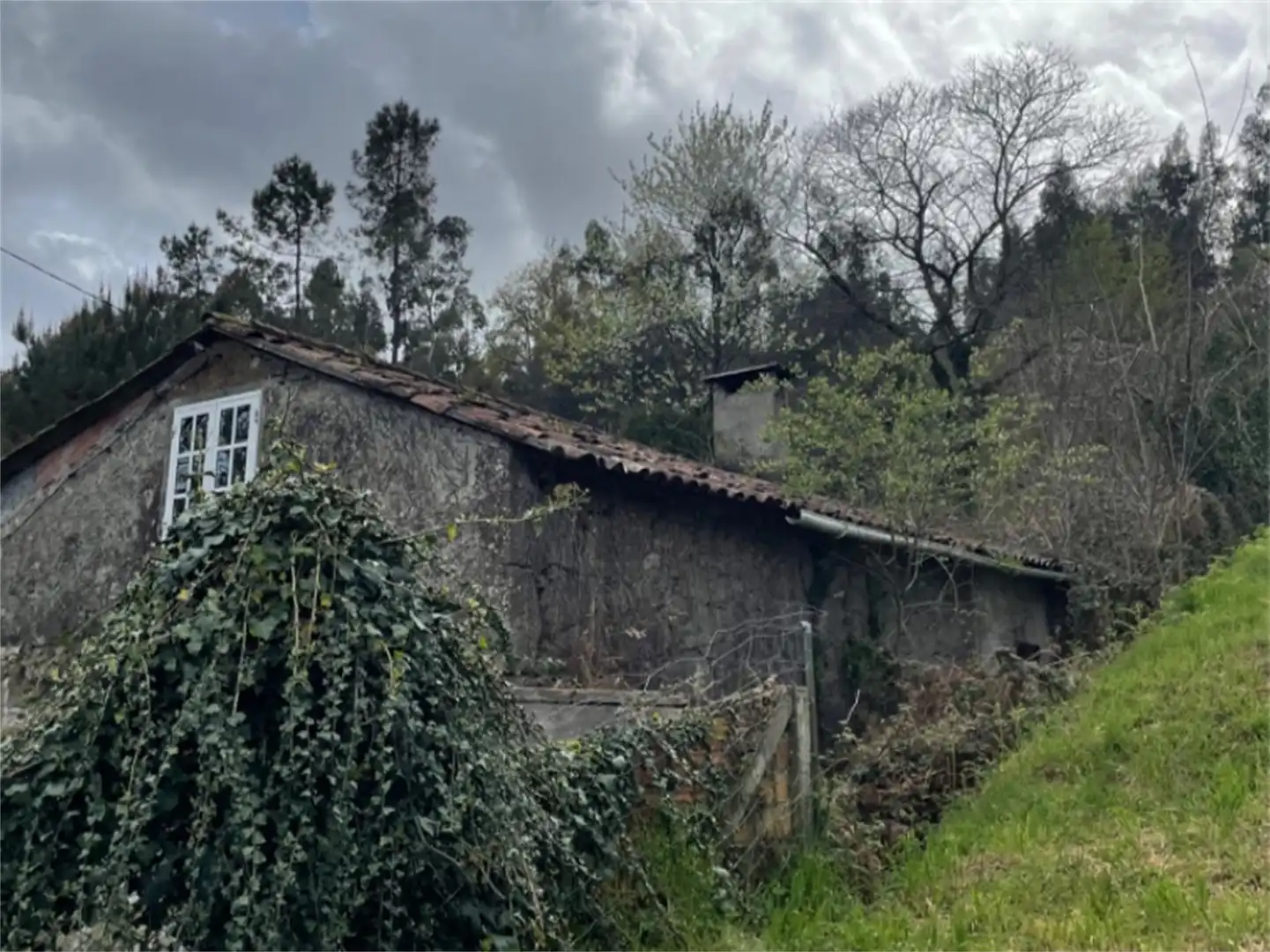 Vista exterior de Casa o chalet en venta en A Estrada 