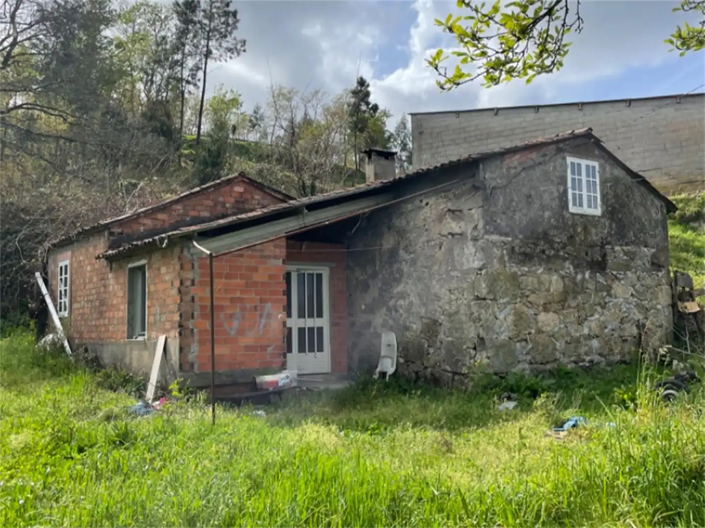 Vista exterior de Casa o chalet en venta en A Estrada 