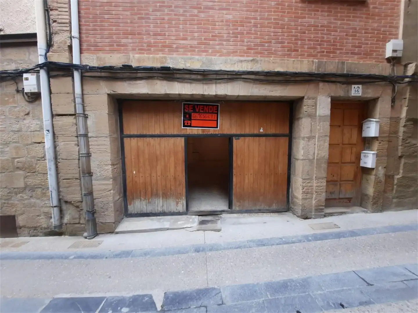 Vista exterior de Garaje en venta en Viana