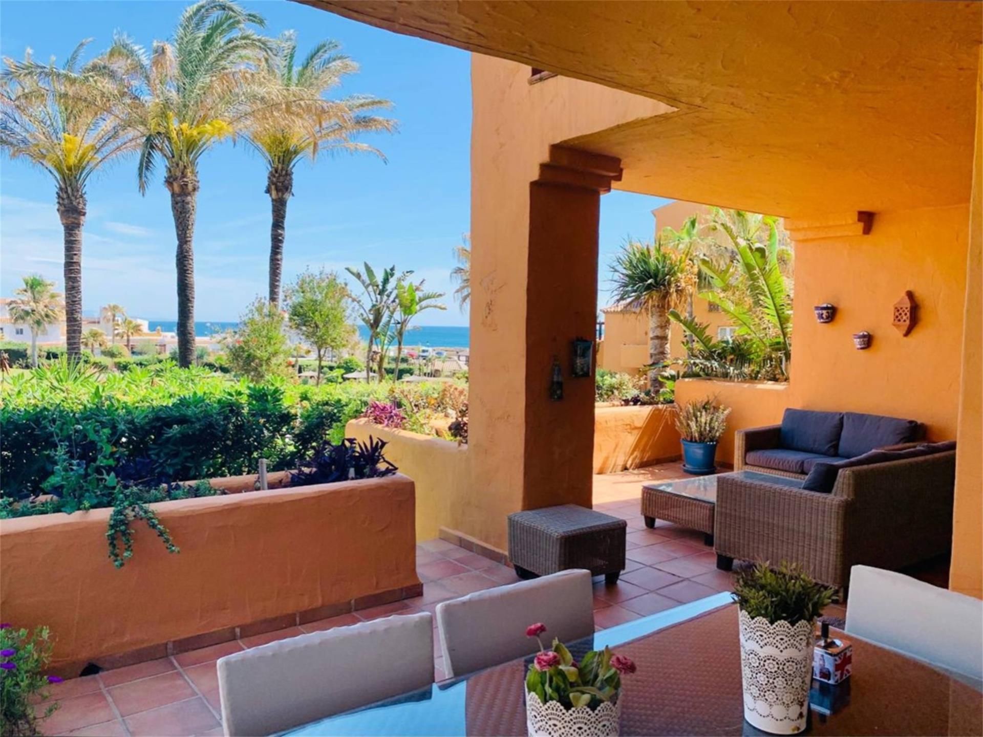 Terrace of Apartment for sale in Manilva  with Air Conditioner, Terrace and Swimming Pool