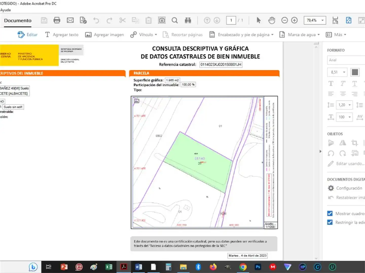 Land for sale in Albacete